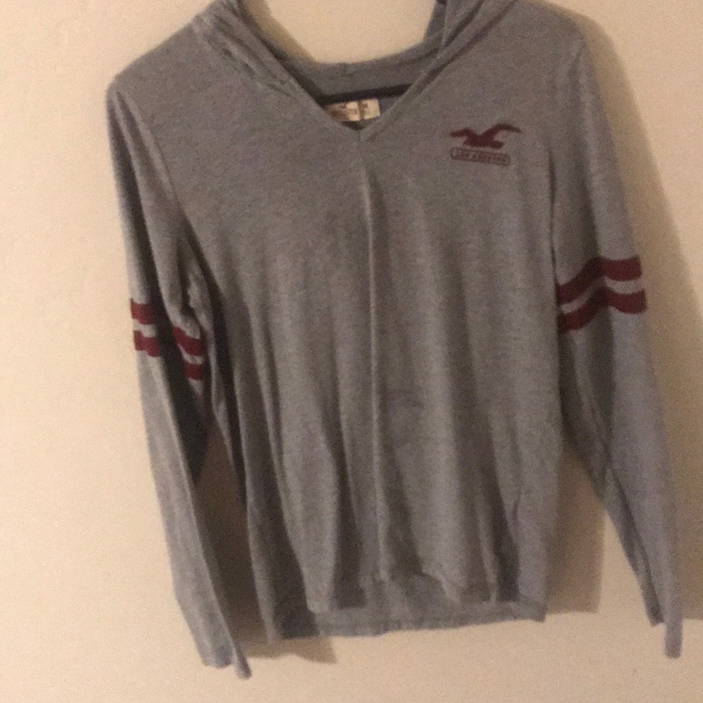 Grey Hollister long sleeve